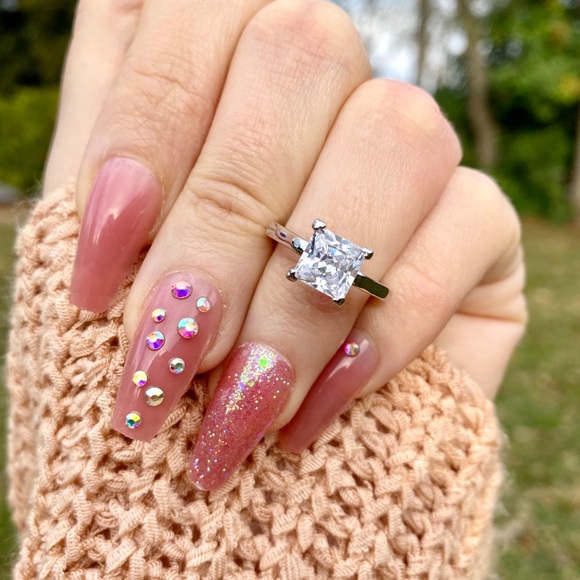 NEW Stamped 925 Silver Classic Ring - Picture 6 of 8